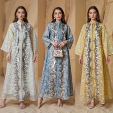Women Casual Dubai Kaftan Robe