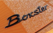 Large “Boxster” Rear Badge Emblem for Porsche 986 / Early 987 Models – OEM