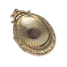 Antique 9ct Gold Back And