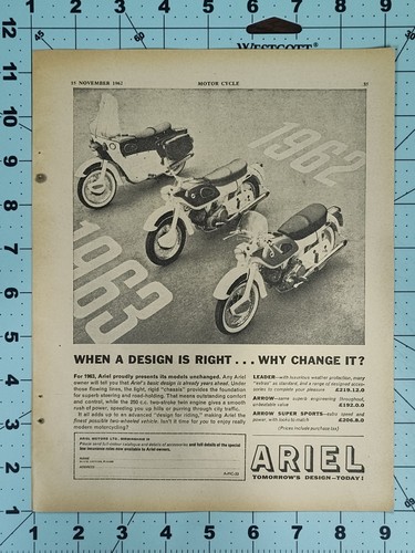 1962 ariel leader arrow - 1962,