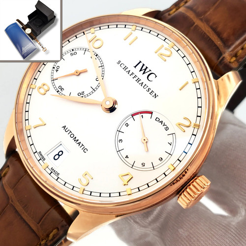 Iwc portuguese 18k - iwc, rose