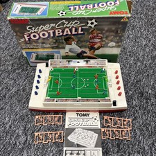 Vtg Tomy Super Cup Football Not Tested Spares Or Repairs extra teams and balls 