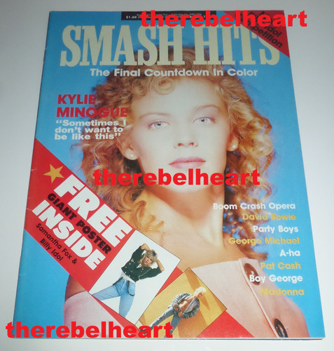 Kylie minogue 1987 mag - minogue, giant