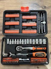 VonHaus 130pc Socket + Bit Set
