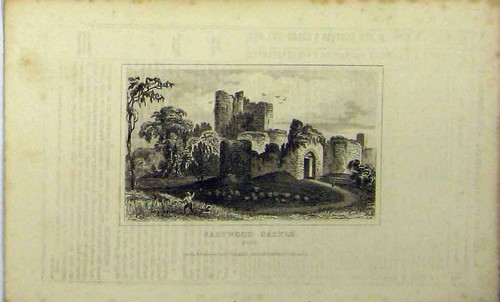 Original old antique print - antique,