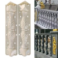 2 Pcs Moulds Balustrades Mold
