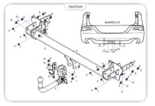 Jeep Cherokee Tow Bar (KL)