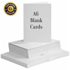 WHITE BLANK CARDS & ENVELOPES