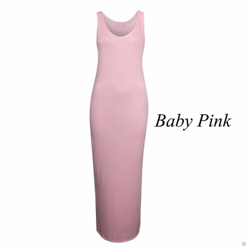 Womens racer maxi dress - dress, jersey