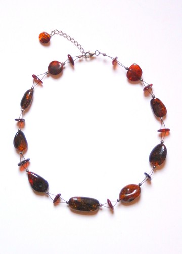 Vintage amber bead - vintage,