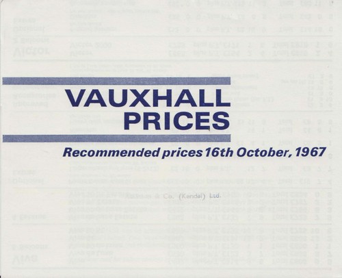 Vauxhall range original - range,