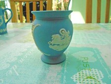 Wedgwood Jasper Ware (blue)mug £9.95 vase £7.95 glass royal paperweight £7.95