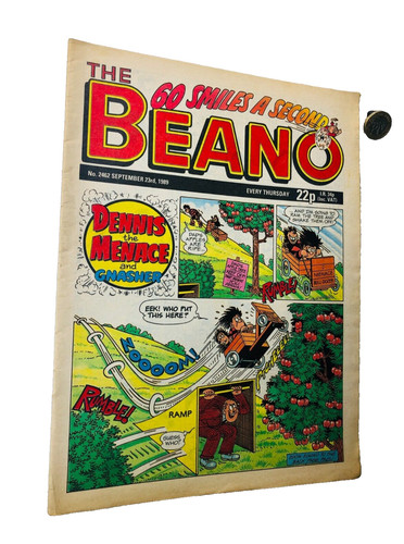 Comic the beano september 1989 - september,