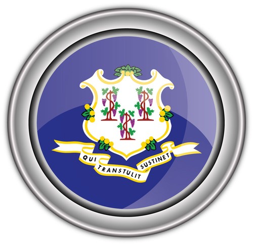 Connecticut usa state flag - connecticut,