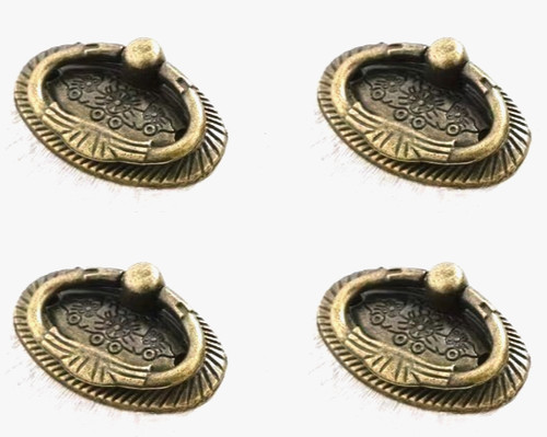 Set oval art deco retro - 4,