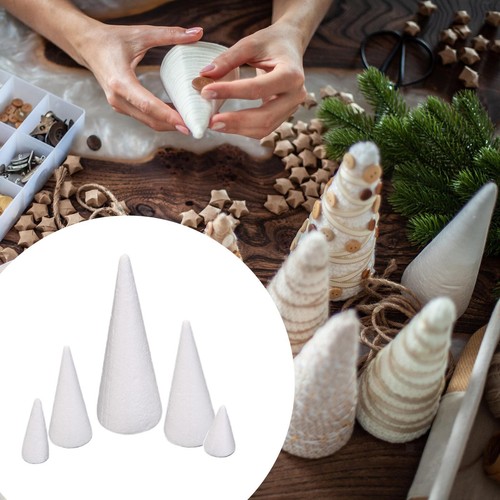 Craft foam cones cake - craft,