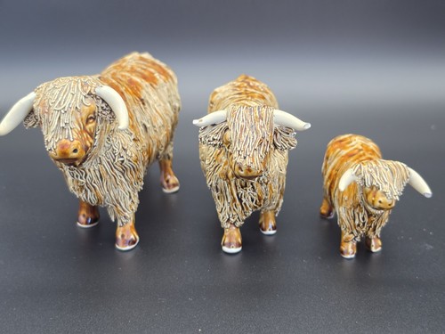 Vintage scottish highland cows - vintage,