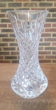 Stuart Crystal Cut Glass Vase