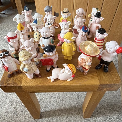 Piggies ceramic pottery - ceramic/pottery, pig