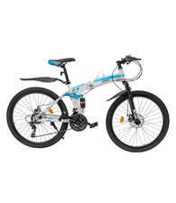 21 Speed Gears with Dual Disc Brakes Foldable MTB Bike