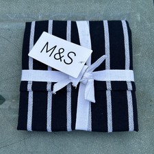 Marks & Spencer Navy/White