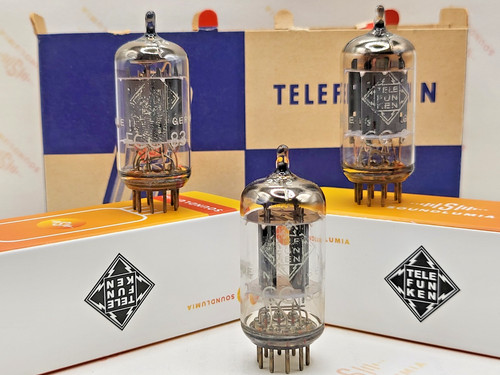 Telefunken ecc83 smooth plates - ecc83,
