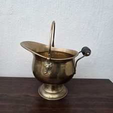 Vintage brass small - small, coal