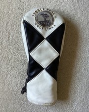 Pebble Beach Hybrid Headcover / Black & White Rescue Head Cover