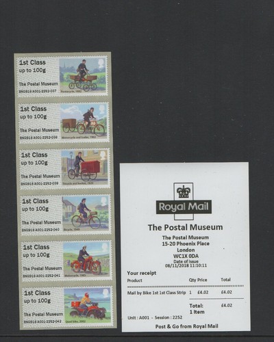 Mail bike the postal - bike,