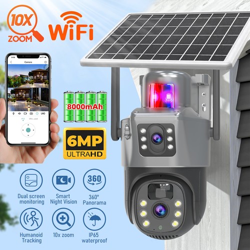 6mp wireless dual lens - dual-lens, outdoor
