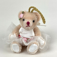 Hermann Teddy Christmas Tree Miniature Bear "Sugar Plum Fairy" Made in Germany