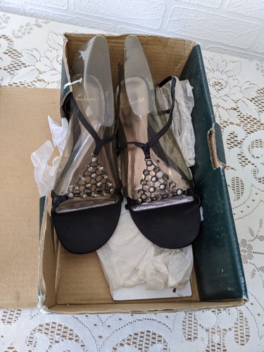 Clarks slingback black sandals - clarks,