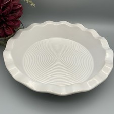 10.5” Round Pie Dish Plain