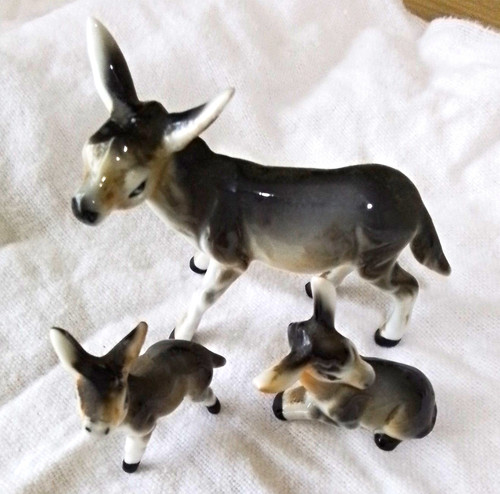Vintage set donkey - of,