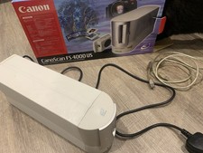 Canon CanoScan FS4000US 35mm Film Scanner  With Box, Power & USB Cables