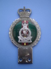 Queen Mary's  Regiment  The Surrey Yeomanry Post 1953 J. R. Gaunt  Car Badge