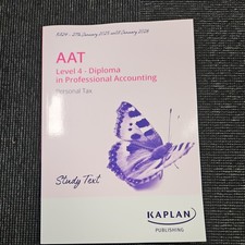 AAT LEVEL 4 PERSONAL TAX Study