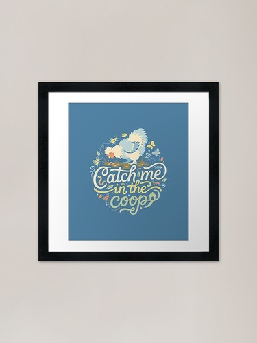 Catch the coop silkie - in,