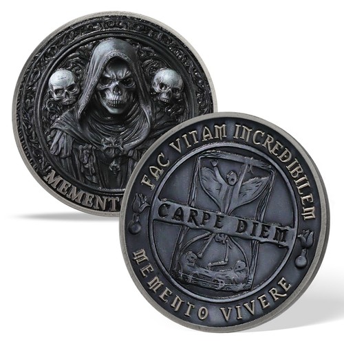Grim reaper skull memento mori - memento,