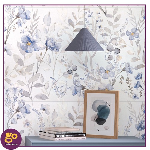 Large floral feature ceramic - large,