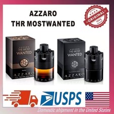 Azzaro Wanted EDT for Men Bold Spicy Woody Citrus Freshness Beauty Home Gift