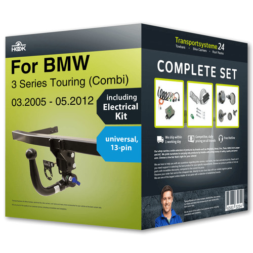 Towbar detachable for - , bmw