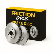 2x Friction One Brake Discs