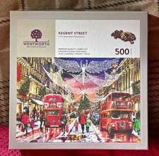 Wentworth Wooden Puzzles /500 Pcs /Regent Street by The Macneil Studio /Complete
