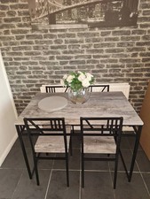 Dining Table and 4 chairs
