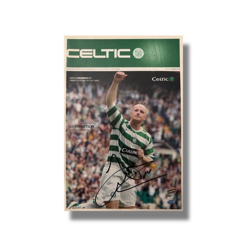 Signed hartson celtic - signed,