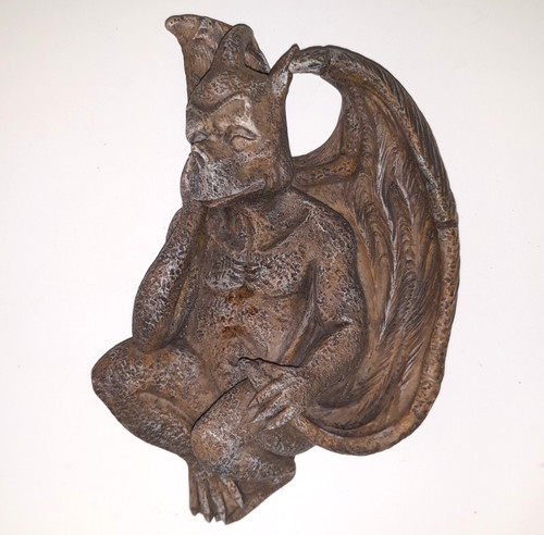 Gargoyle plaque resin stone - gargoyle,