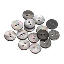 15Pcs Shell Button, 2 Hole