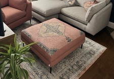 DFS French Connection Footstool 90x90cm
