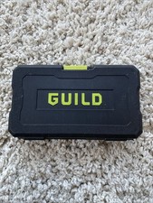 39 Piece Hand Tool Kit DIY Set In Sturdy Case By Guild